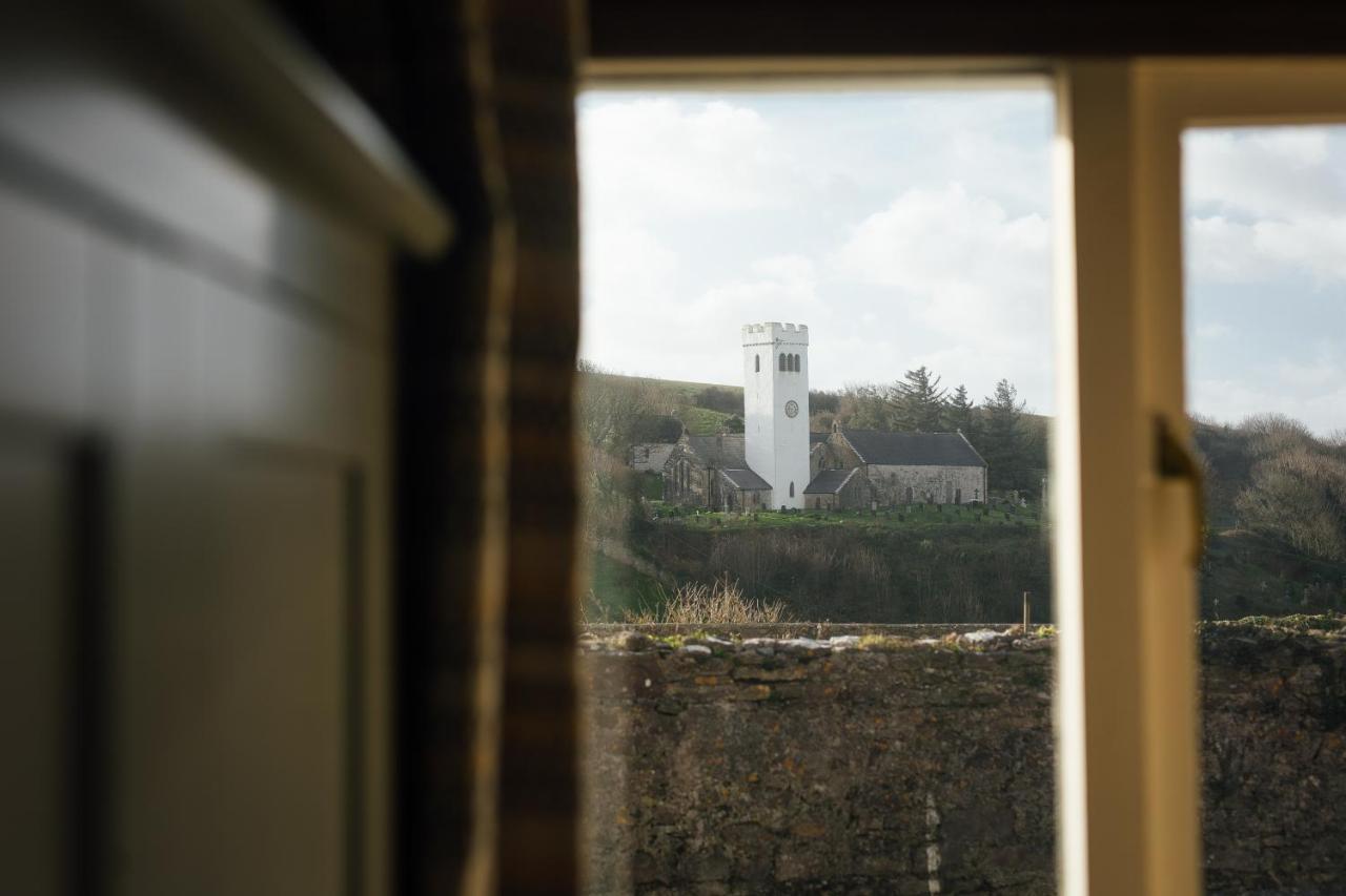Castlemead Country House By The Sea Manorbier Bagian luar foto