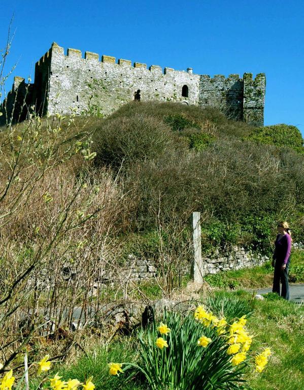 Castlemead Country House By The Sea Manorbier Bagian luar foto